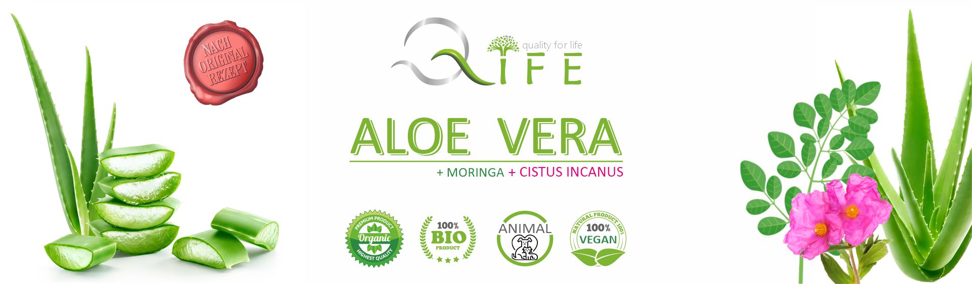 Aloe Vera Cistus Incanus Moringa